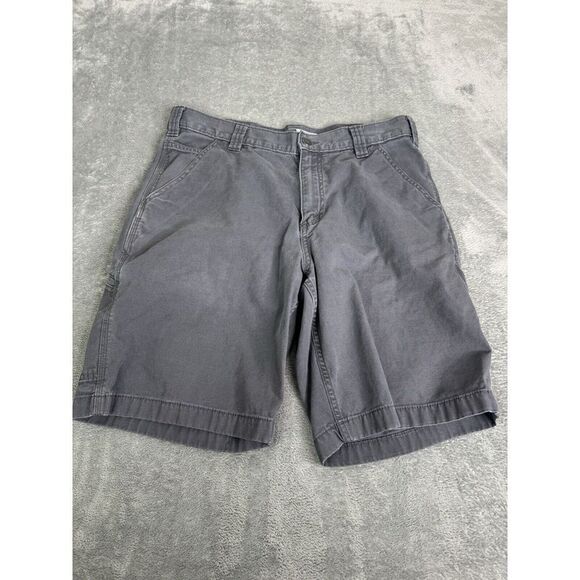 Carhartt Other - Carhartt Rugged Flex Relaxed Fit Canvas Work Short Men's Size 34 Gray